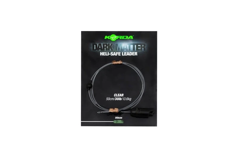 Korda Dark Matter Heli-Safe Leaders 50cm Korda Dark Matter Heli-Safe Leaders 50cm -Ians Fishing Tackle Sale 80121626882094