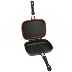NGT Outdoor Double Grill Pan - Non Stick Die Cast Aluminium -Ians Fishing Tackle Sale FCC PAN GRILL 5 1000x1000 fa7bdf79 d982 478d b8f1 f1a9e5308a9c