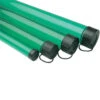 Plastic Rod Tube Green 185cm - 5 Pack -Ians Fishing Tackle Sale GreenTubes