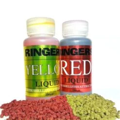 Ringers Bait Red & Yellow Shellfish Flavour Liquids