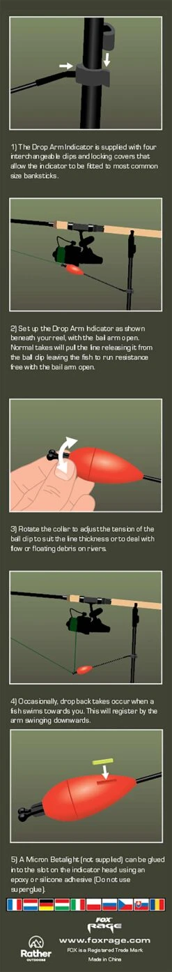 Fox Rage Predator Drop Arm Indicator -Ians Fishing Tackle Sale screenshot 2024 08 14 at 161429