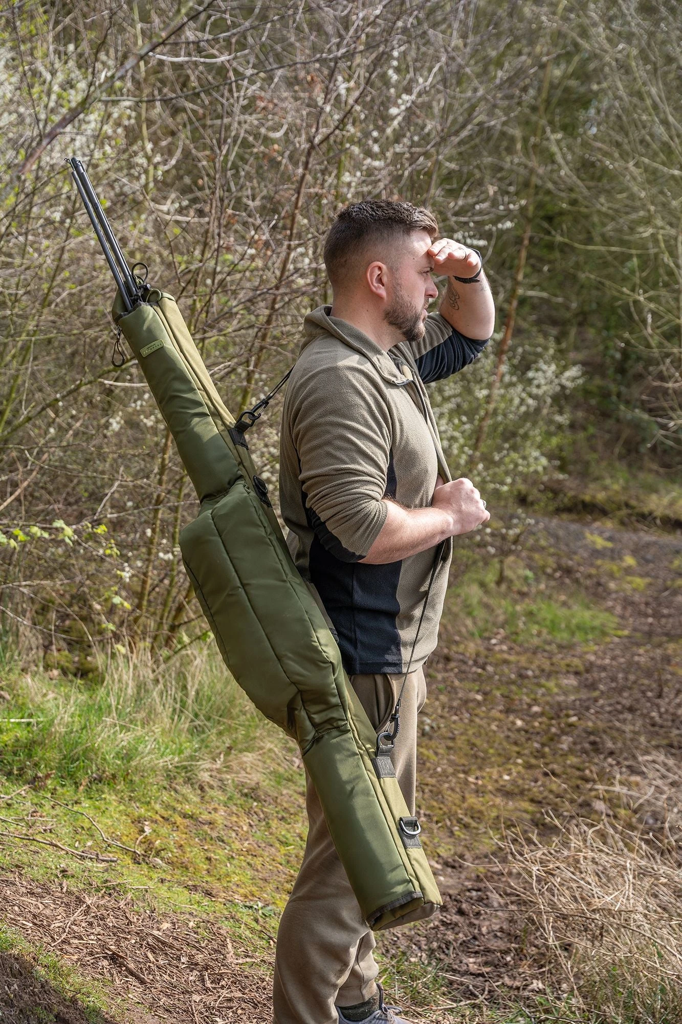 Korum Progress Folding Quiver - 2 Rod Korum Progress Folding Quiver - 2 Rod -Ians Fishing Tackle Sale